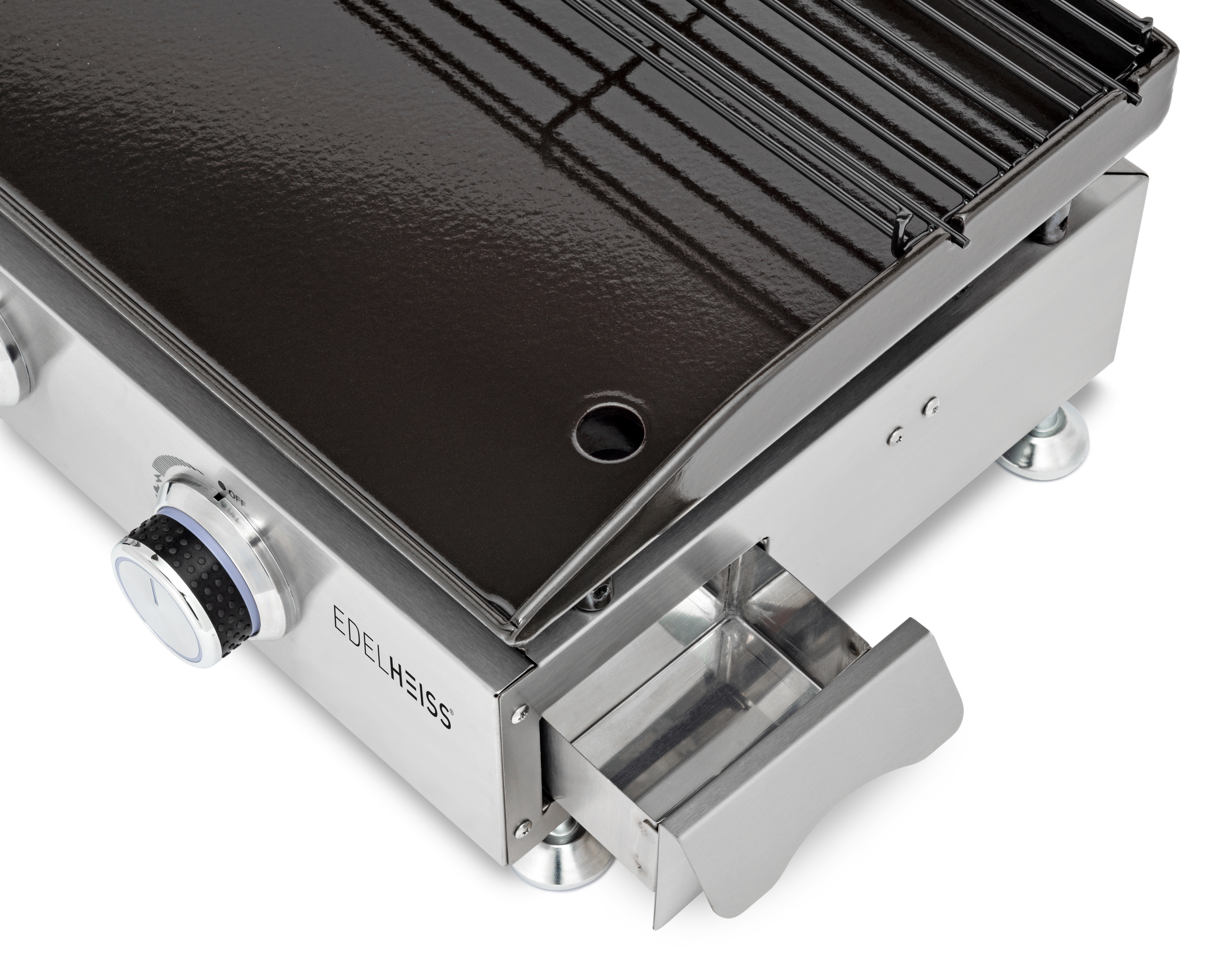 Plancha Grills Edelheiss | Fettauffangblech | theBBQshop.de