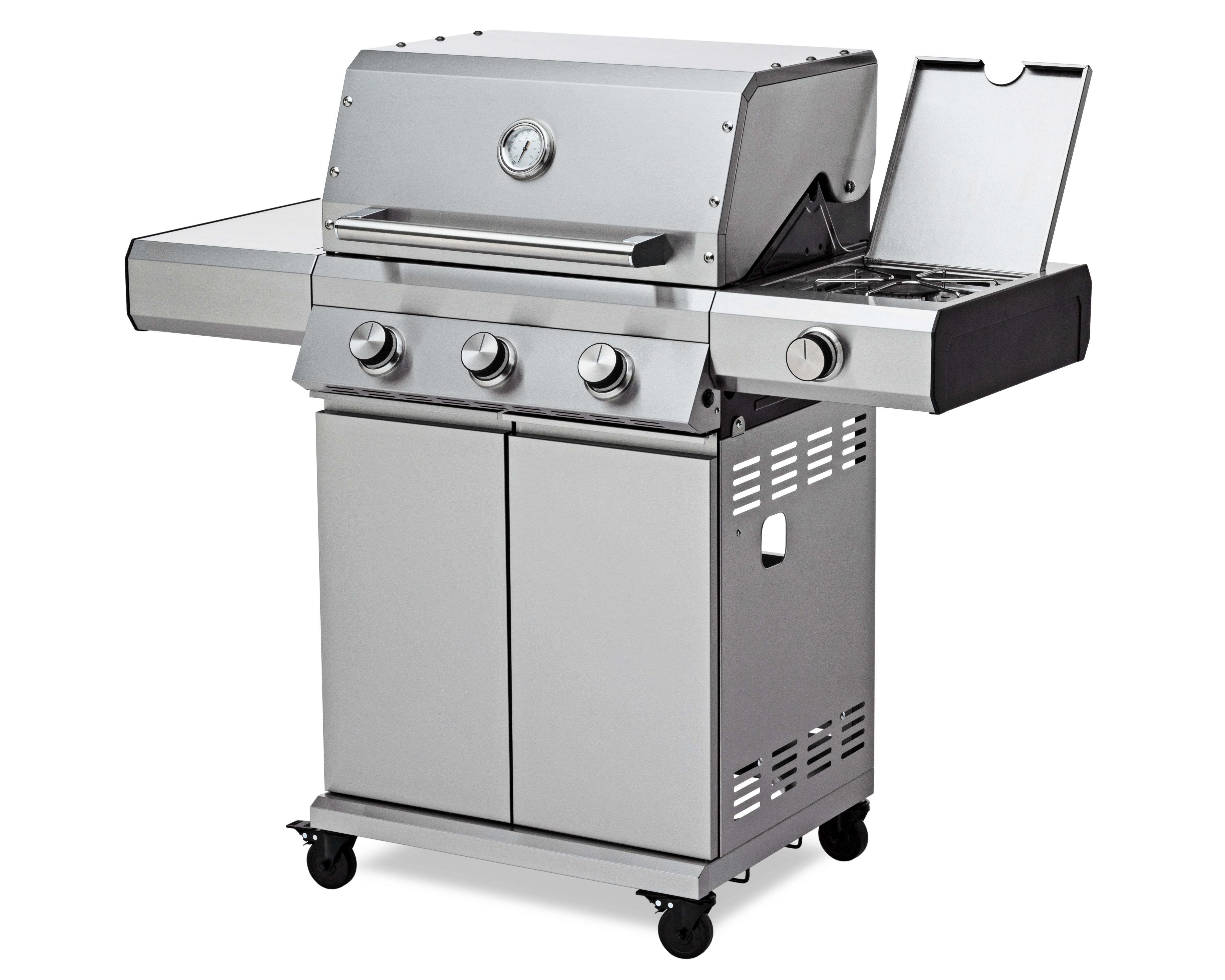 Gasgrill Grandstate Eagle 3-Brenner und Seitenbrenner | theBBQshop.de