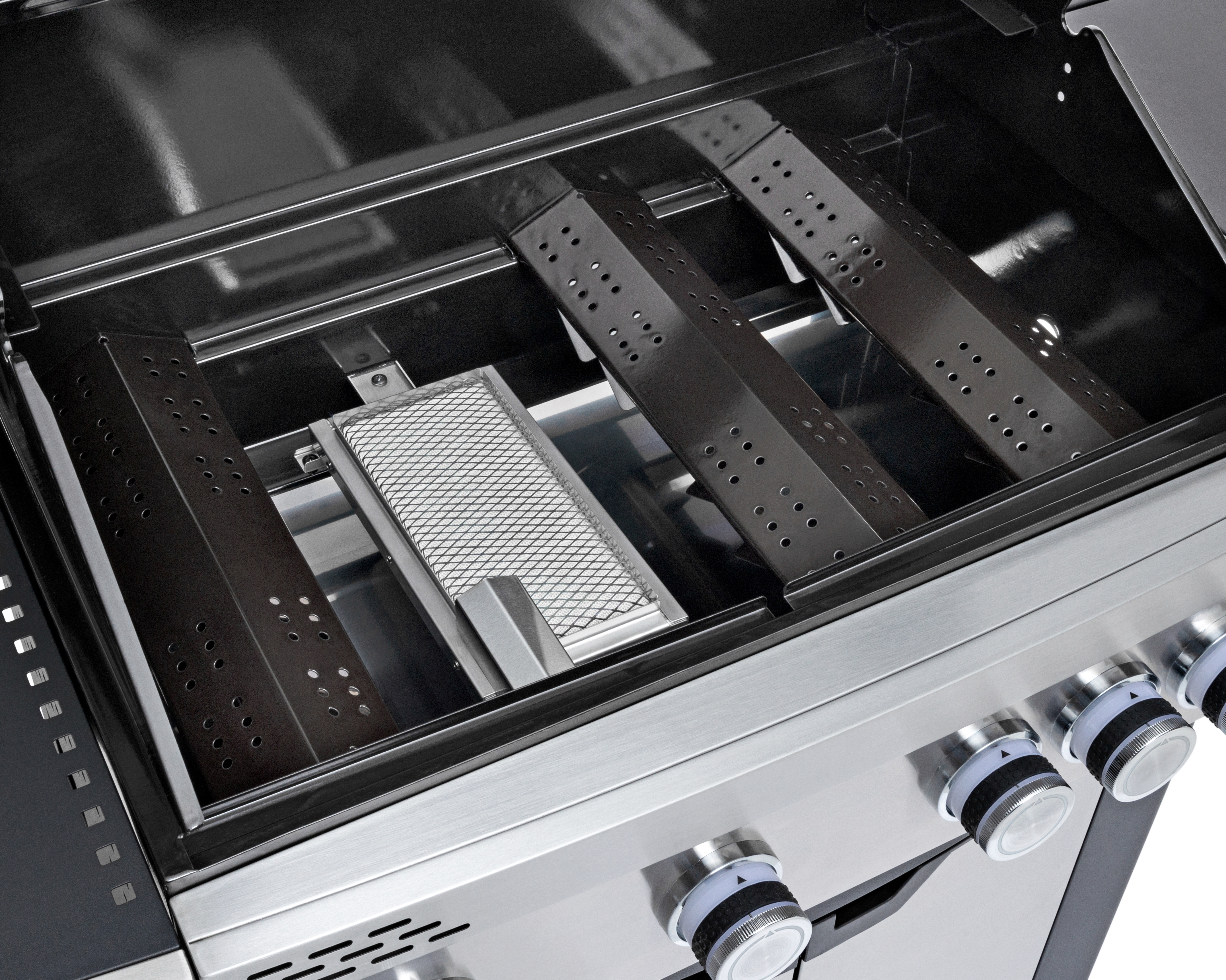 Gasgrill Grandstate Hawk 4-Brenner Flametamer | theBBQshop.de