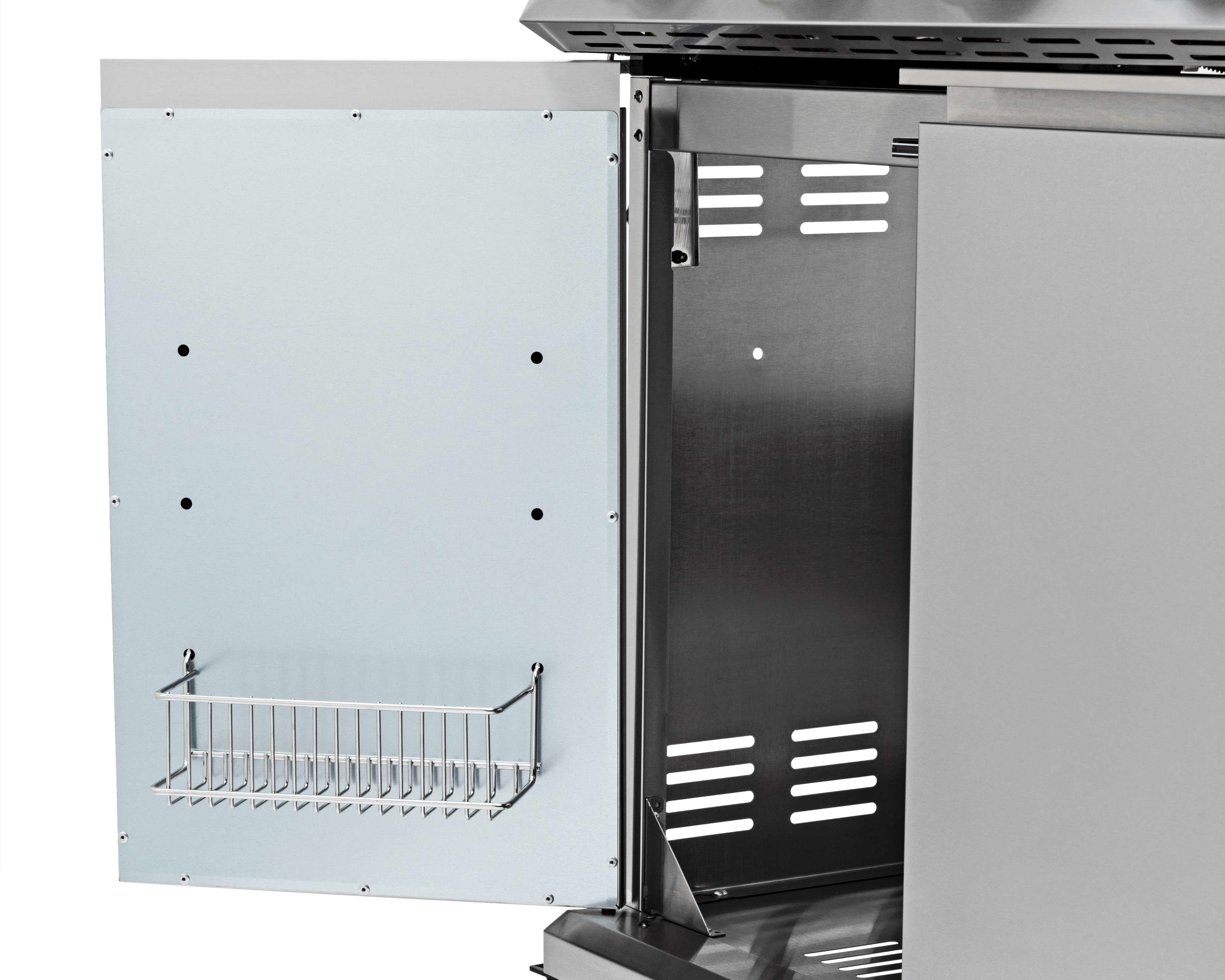 Gasgrill Grandstate Eagle Grillwagen | Gewürzhalter Innentür | theBBQshop.de